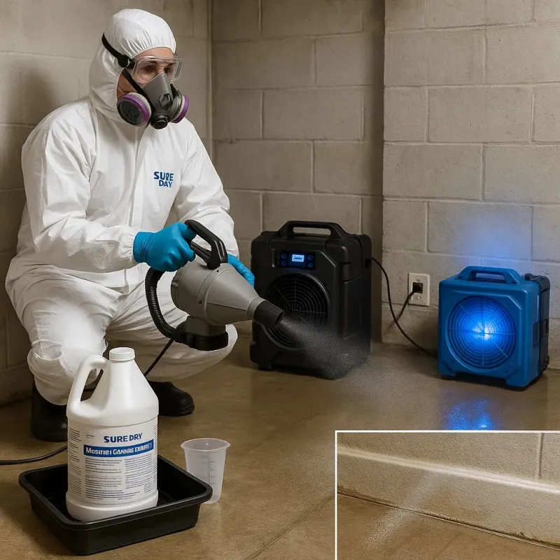 Sanitization and Odor Removal process in Port Royal, SC